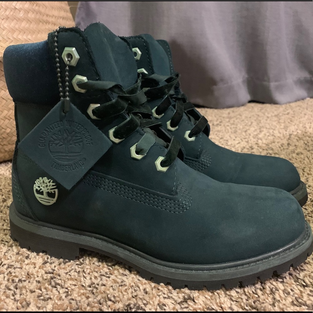 Timberland Boots Women’s 6 Dark Green